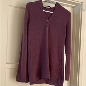 Shimera Long Sleeve Plum Top